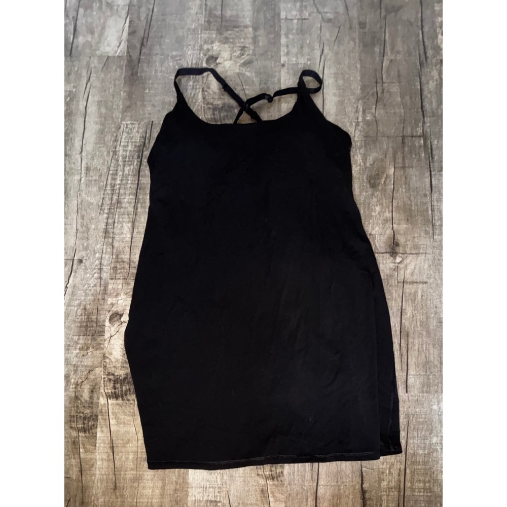 Ewedoos Womens Black Exercise Dress Built-in Shorts Activewear XXL NWT